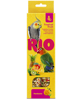 RIO Sticks for parakeets with tropical fruit (2 x 75 g — ART. 22130)