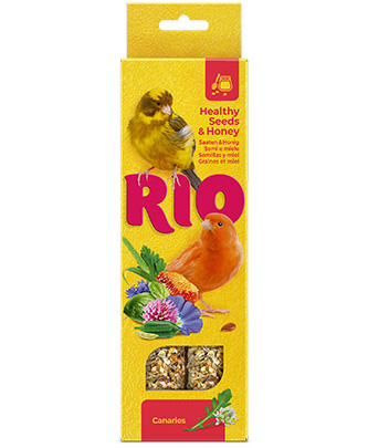 RIO Sticks for canaries with healthy seeds and honey (2 x 40 g — ART. 22160)