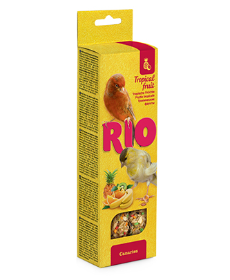RIO Sticks لـ علبةaries مع tropical fruits (2 х 40 g — ART. 22200)