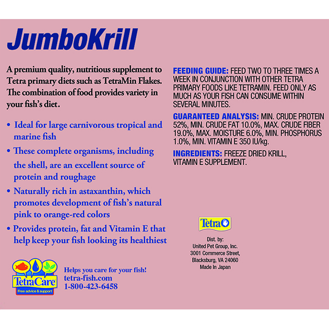 JumboKrill Freeze-Dried Jumbo Shrimp
