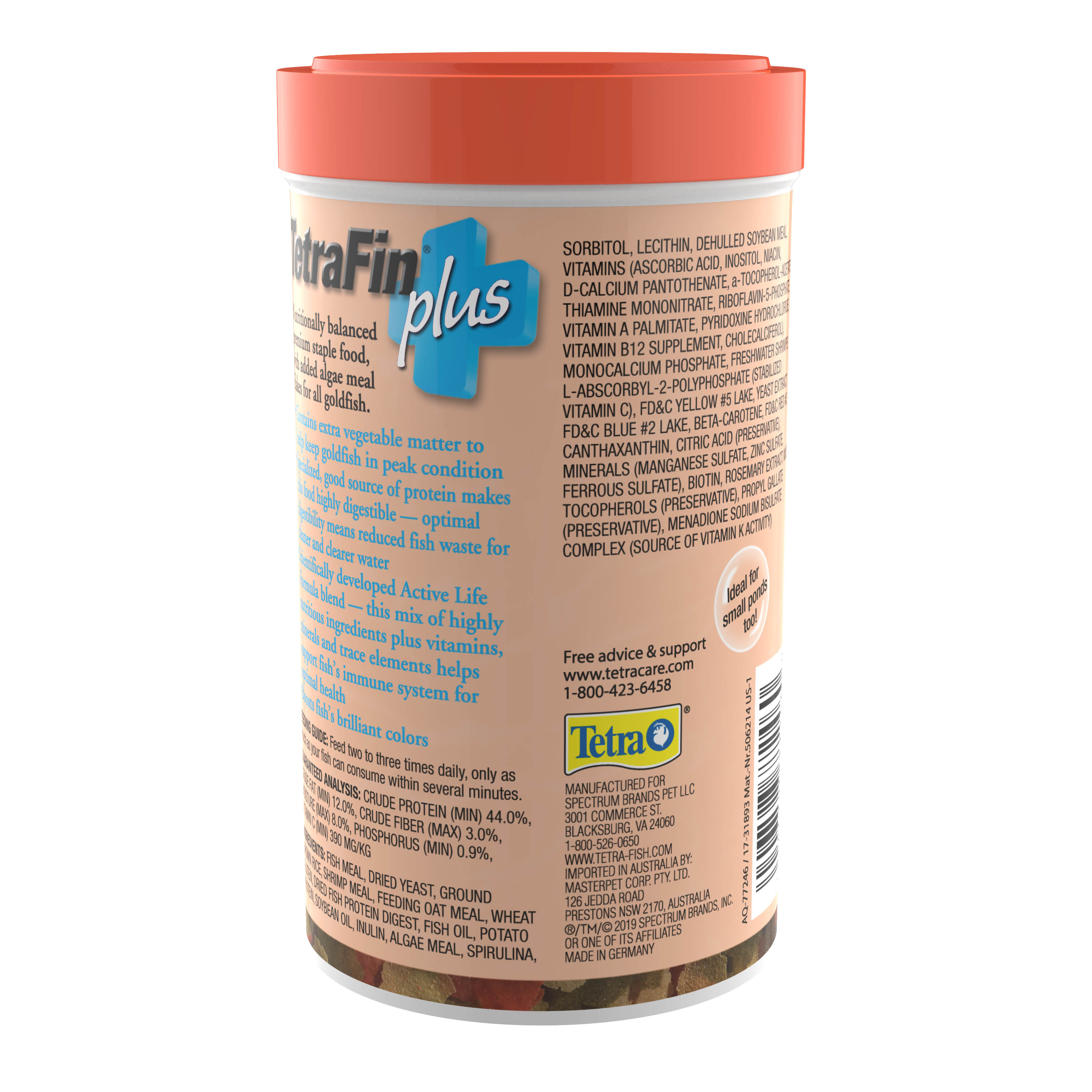 TetraFin® Plus Goldfish Flakes