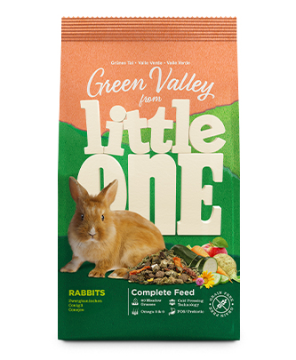 Little One "Green valley". Fibrefood لـ أرنبs (15 kg — ART. 31114)