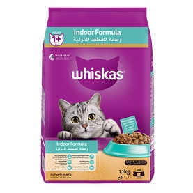 whiskas dry 1 plus years indoor formula