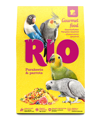 RIO Gourmet food لـ parakeets و parrots (18 kg — ART. 21221)