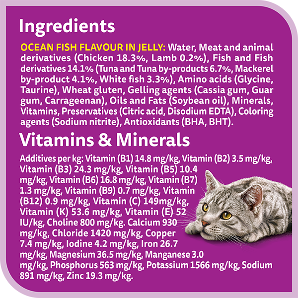 whiskas 1 plus years mixed favourites multipack