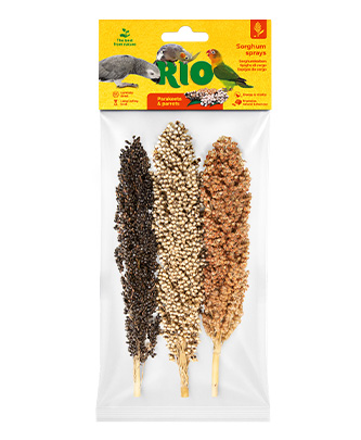 RIO Sorghum sprays for parakeets and parrots (90 g — ART. 22080)