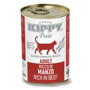 Kippy Paté rich in BEEF Adult cat Can 14.11 oz