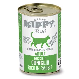 Kippy Paté rich in RABBIT Adult cat Can 14.11 oz