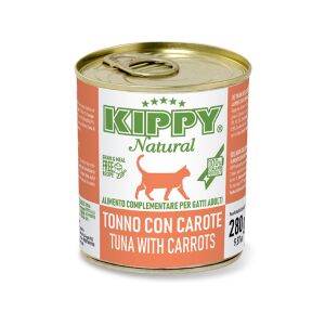 Kippy Natural TUNA with CARROTS Adult cat Can 9,87 oz