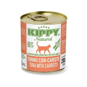 Kippy Natural TUNA with CARROTS Adult cat Can 9,87 oz