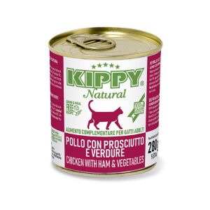 Kippy Natural CHICKEN with HAM & VEGETABLES Adult cat Can 9,87 oz
