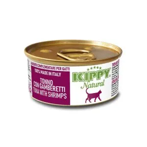 Kippy Natural TUNA with SHRIMPS Adult cat Can 2,47 oz