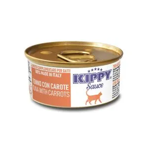 Kippy Sauce TUNA with CARROTS Adult cat Can 2,47 oz