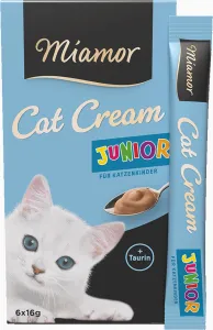 Cat Snack (Cream) - Junior-Cream - Schachtel - 6x16g